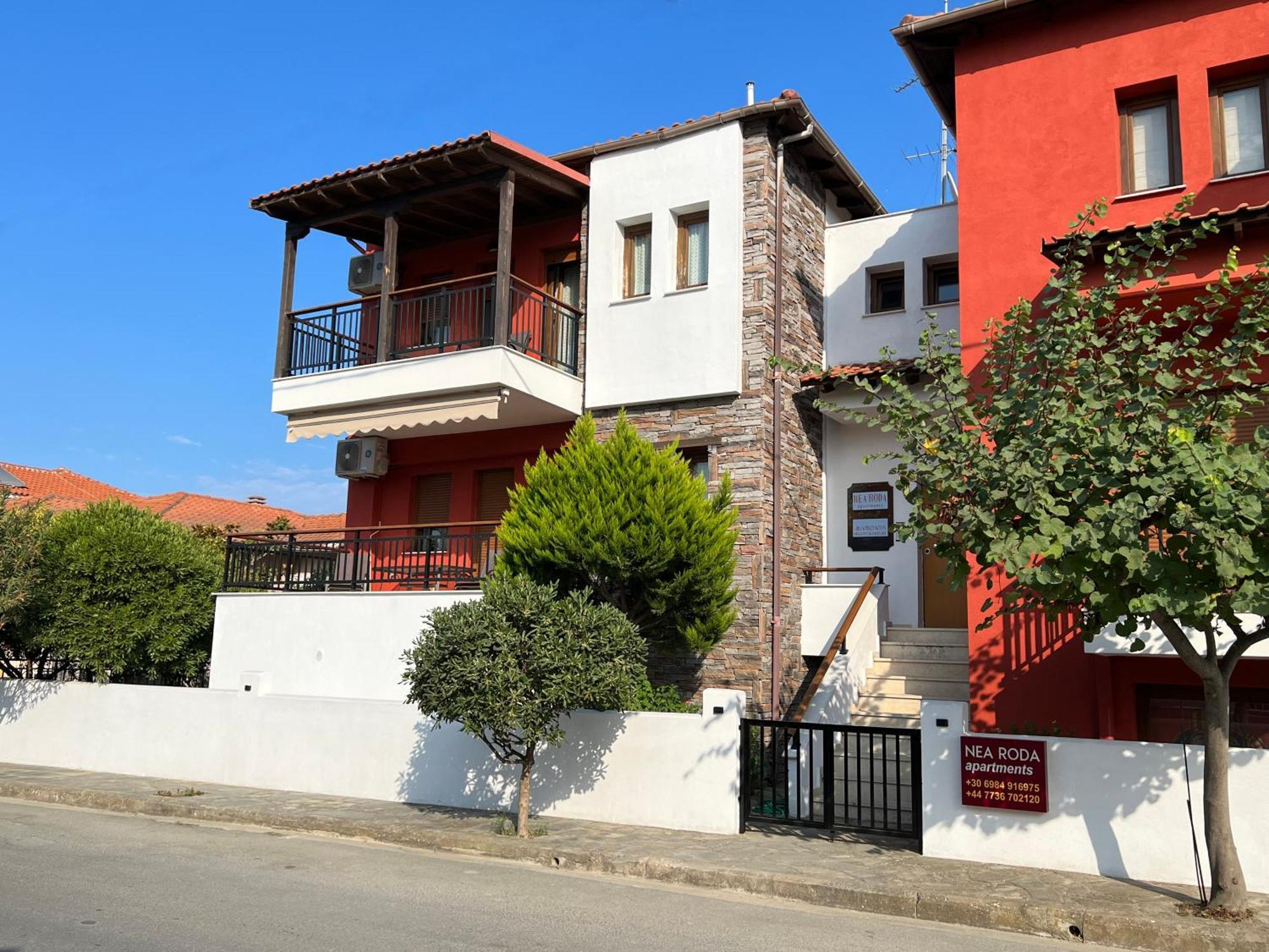 Nea Roda Apartments Dış mekan fotoğraf